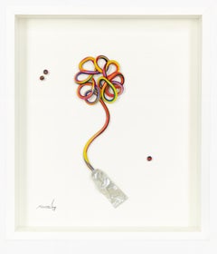Flor - pintura pop art