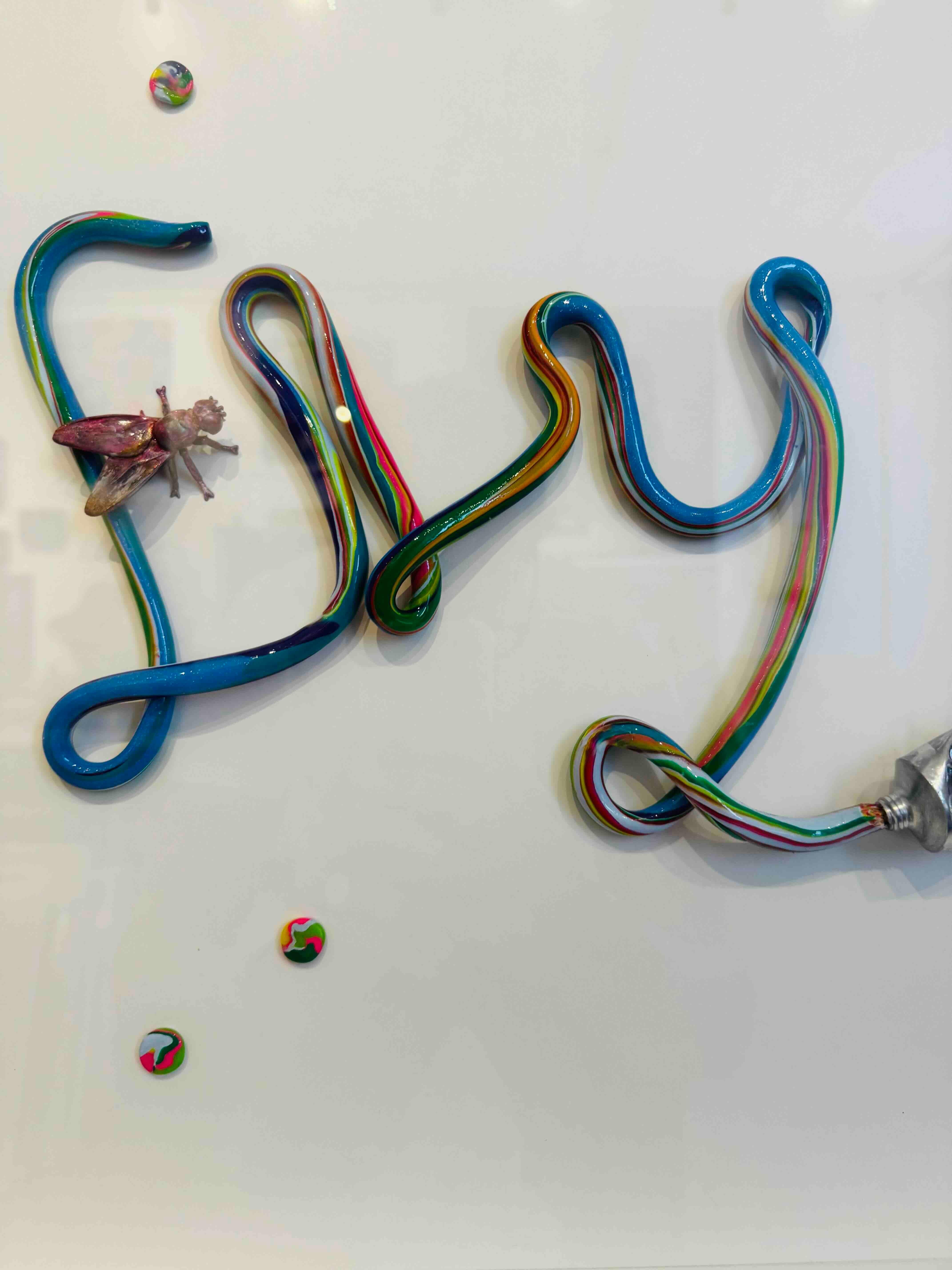 Fly - pop art painting, wall sculpture For Sale 1