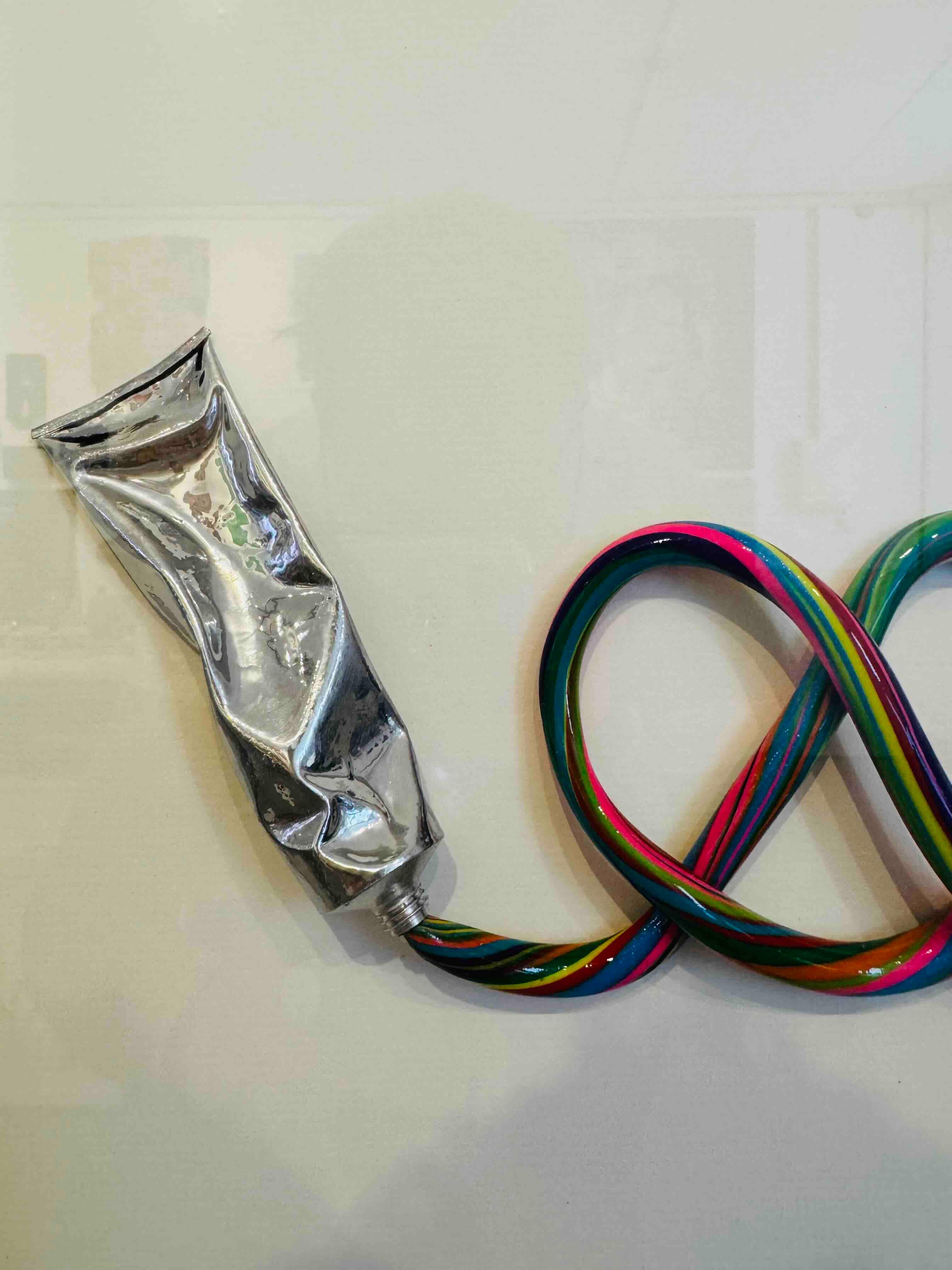 Amour - peinture pop art, sculpture murale en vente 2
