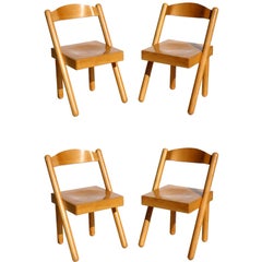 "Iva" by R. Pamio & Renato Toso for Stilwood Italian Design Set of 4 Chairs
