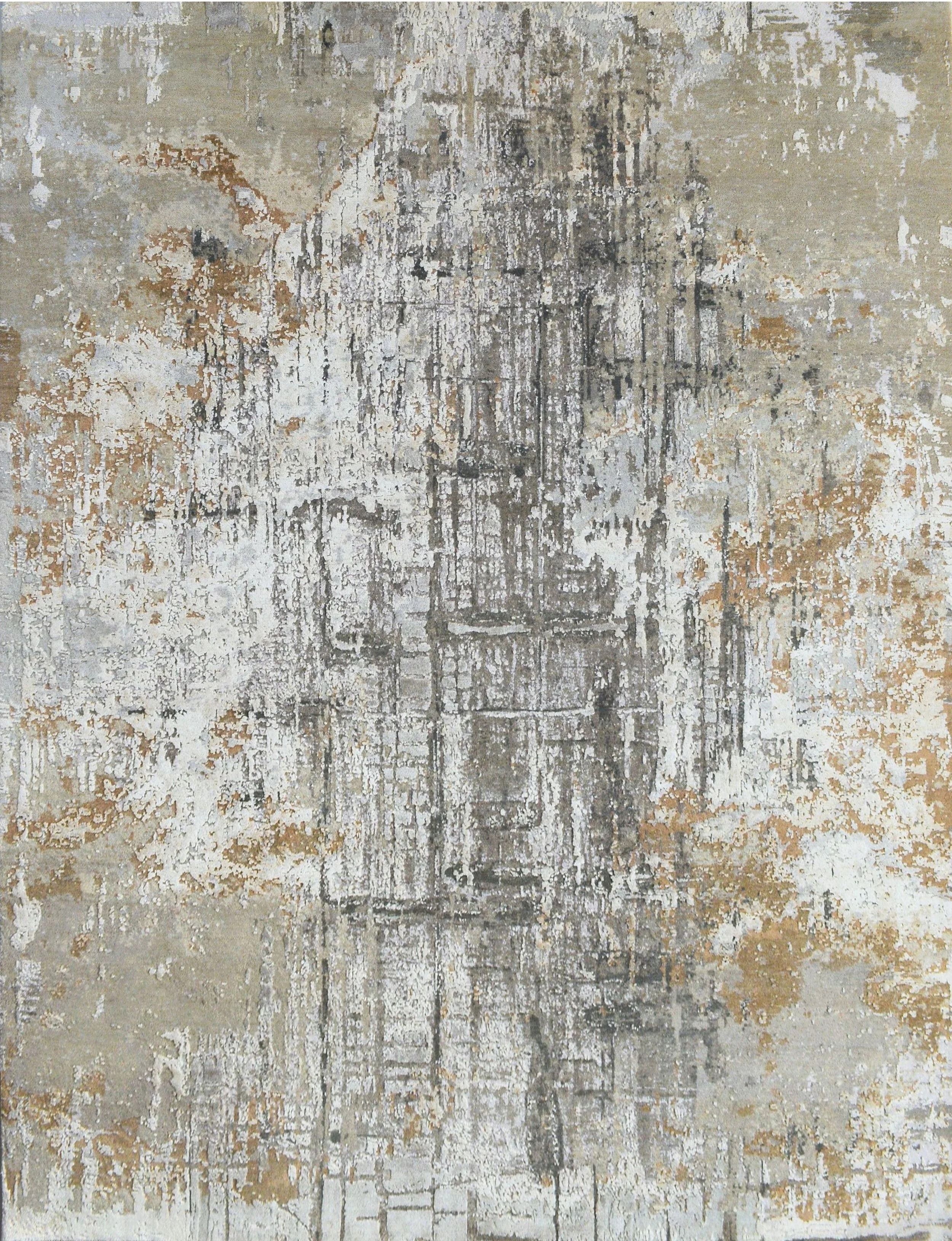 Iva Hand-Knotted Modern Rug – 8' x 9'10"