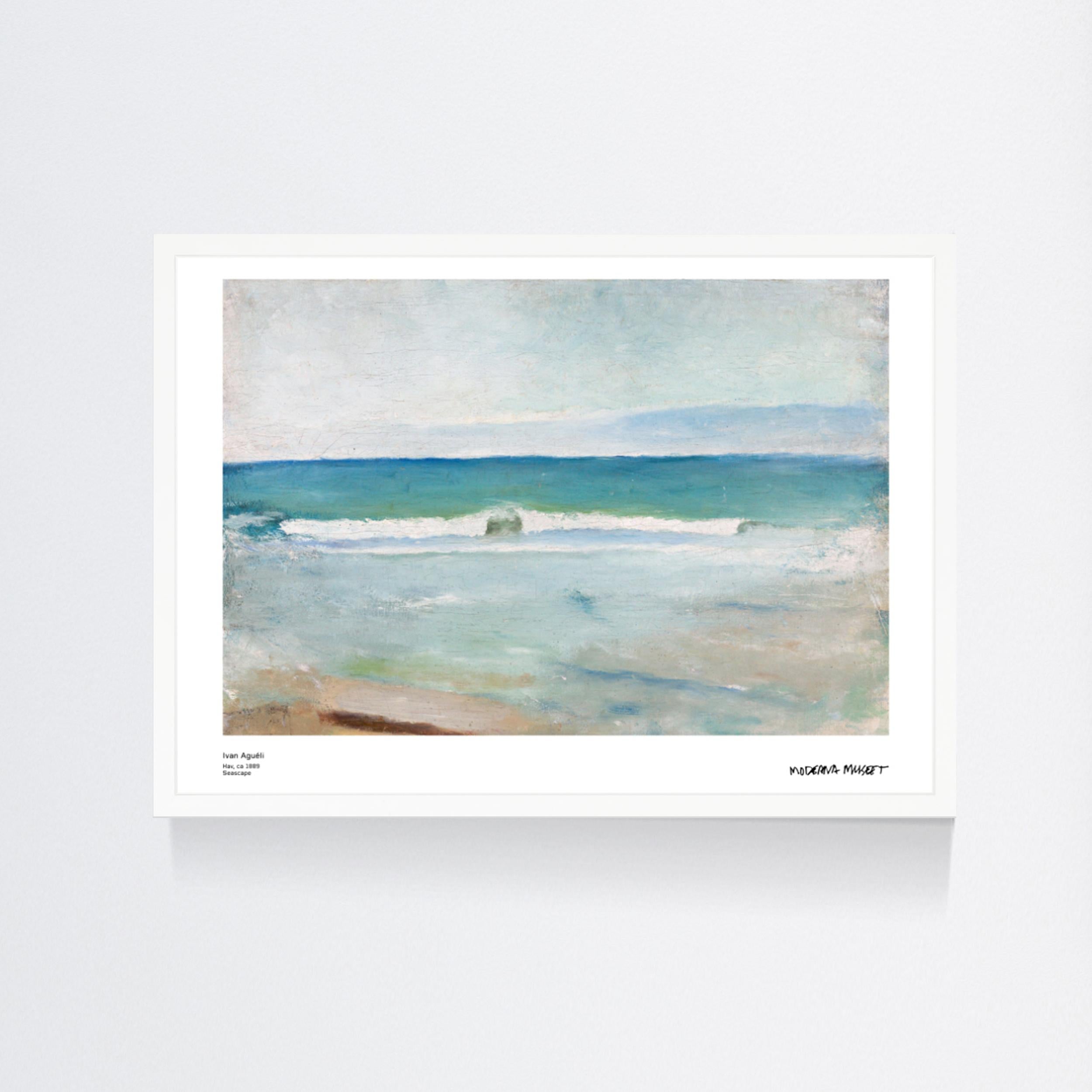 Ivan Aguéli, Paesaggio marino, 1889 circa, poster del Museo 2021 in vendita 1
