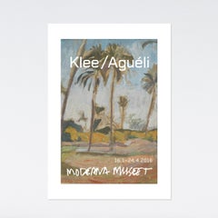 Paul Klee/ Ivan Aguéli, African Landscape, 2016 Exhibition Poster