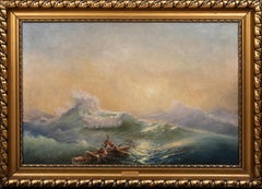 Antique The Ninth Wave, 19th Century After IVAN AIVAZOVSKY (1817-1900)