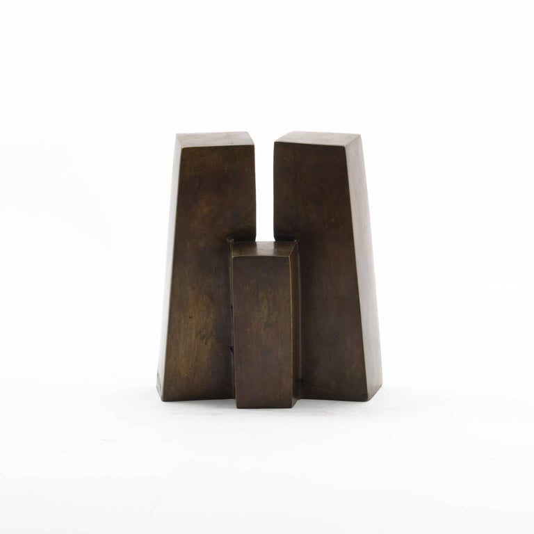 Ivan Avoscan, Bronze Sculpture, Concrete Composition For Sale at 1stDibs