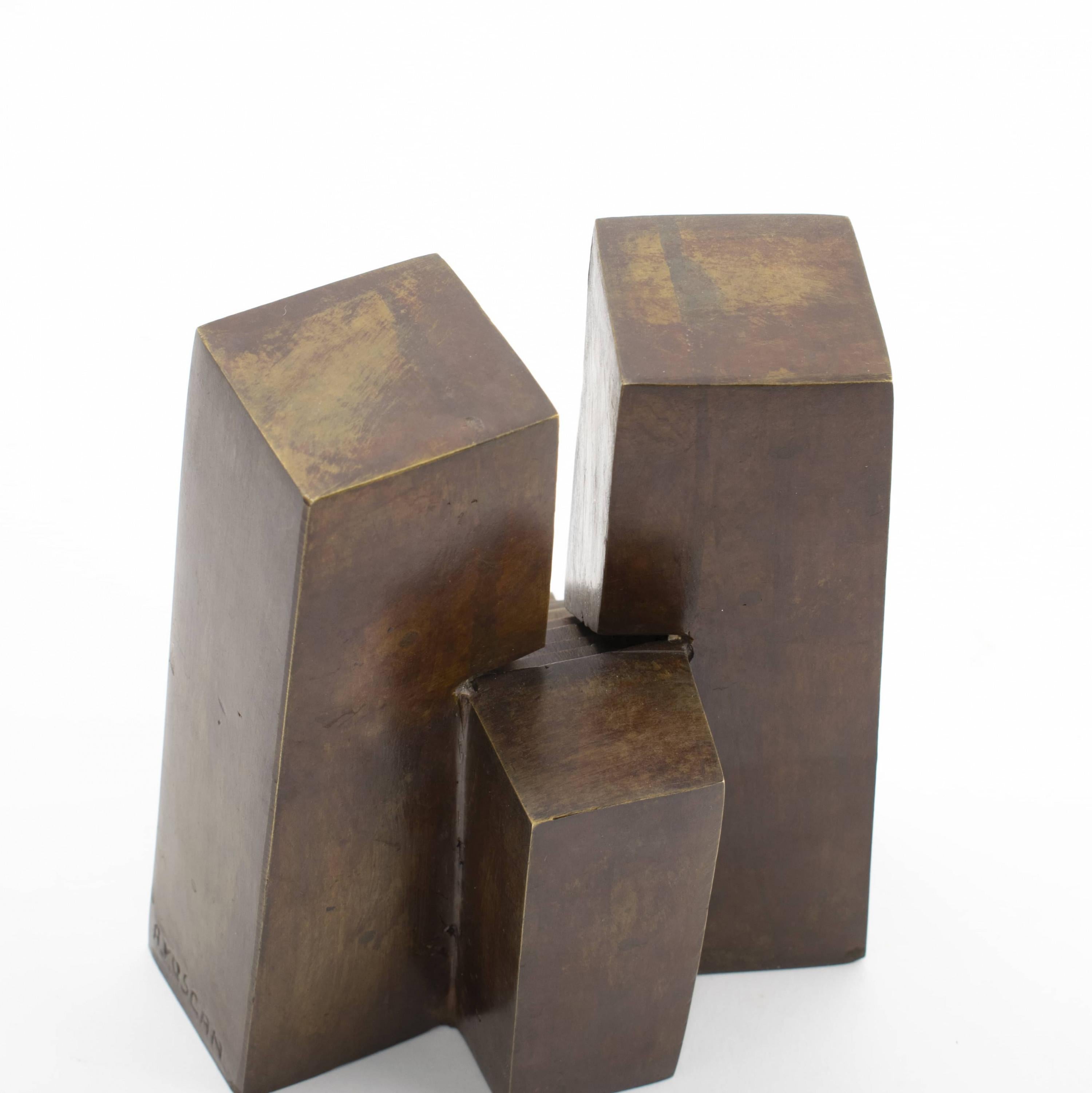 Ivan Avoscan, Bronze Sculpture, Concrete Composition In Good Condition For Sale In Kastrup, DK