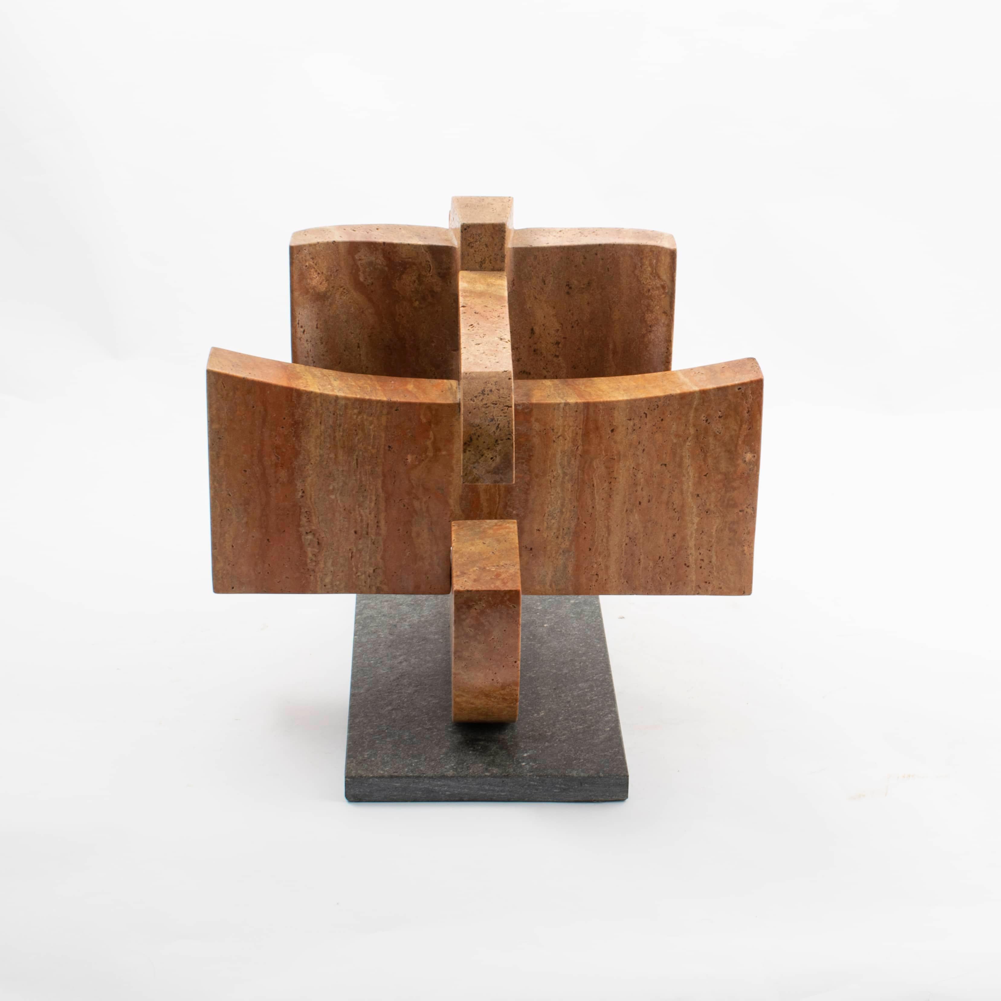 Ivan Avoscan, Marble Concrete Composition Sculpture In Good Condition For Sale In Kastrup, DK