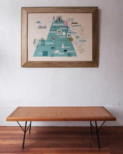 Ivan Bartlett Chicago Painting from The Ambassador East Hotel 1951