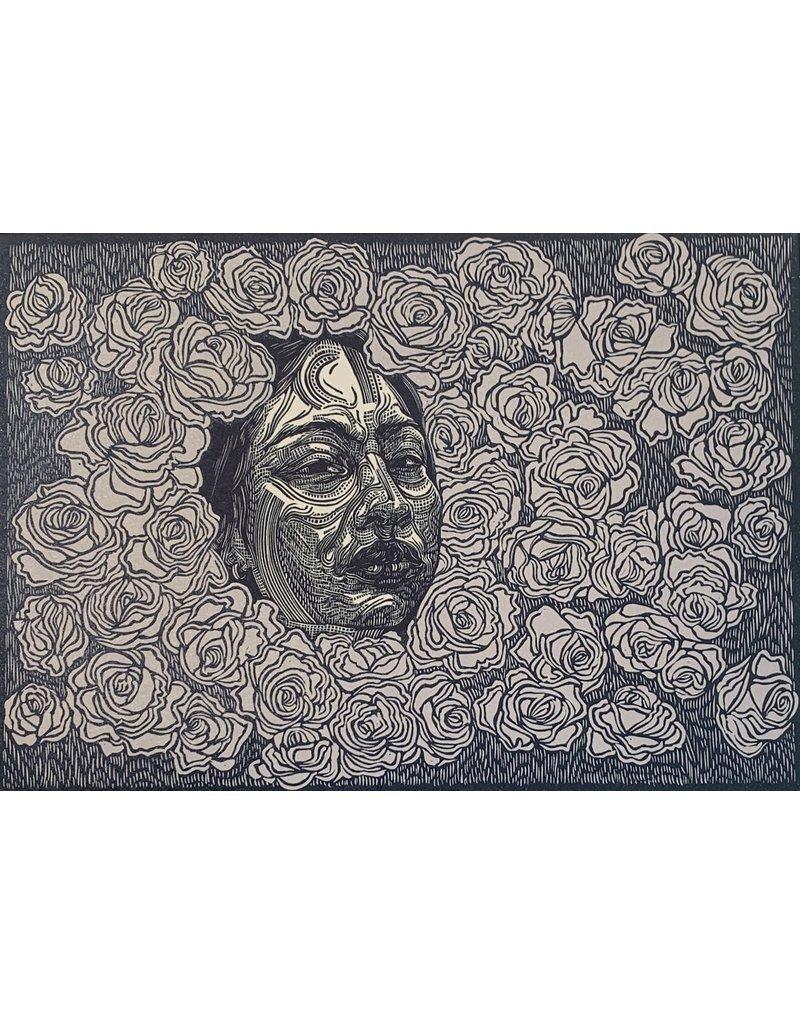 Ivan Bautista Figurative Print - Serie Inflorescencias