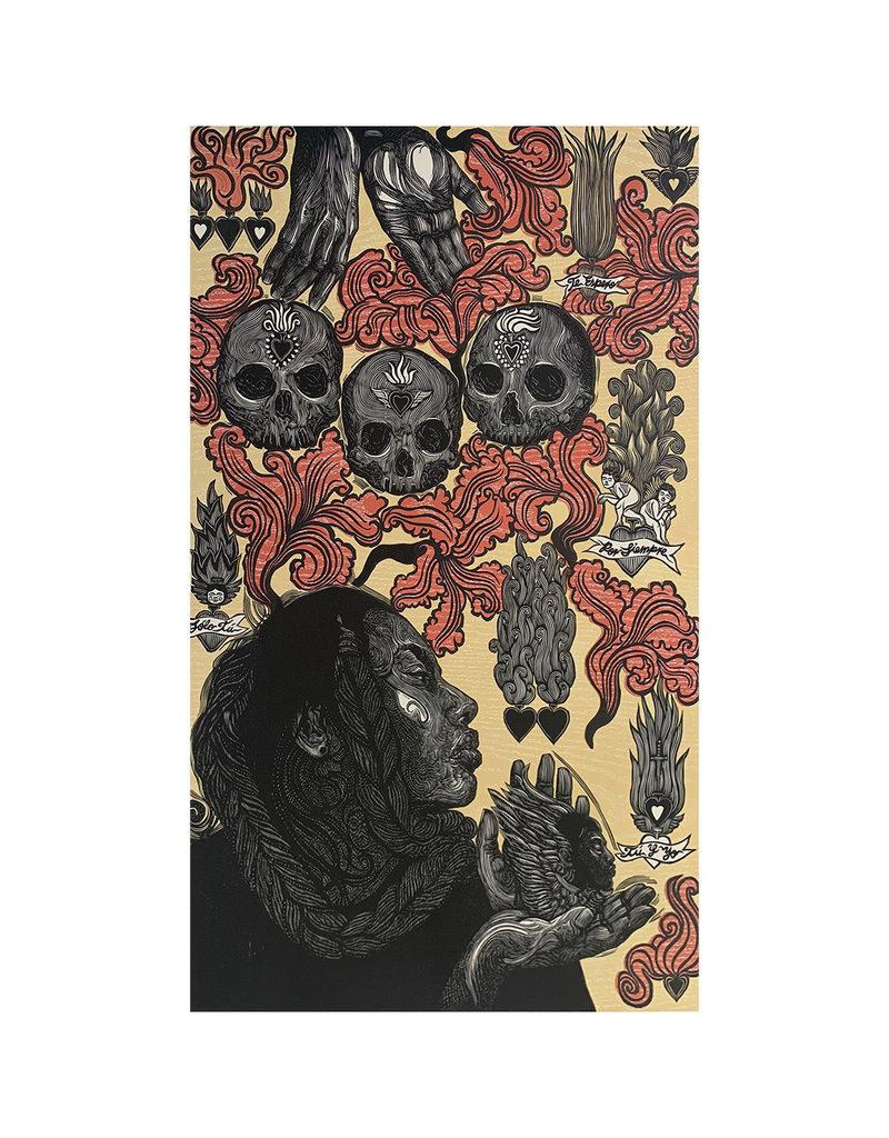 Ivan Bautista Figurative Print - Serie Oratorios