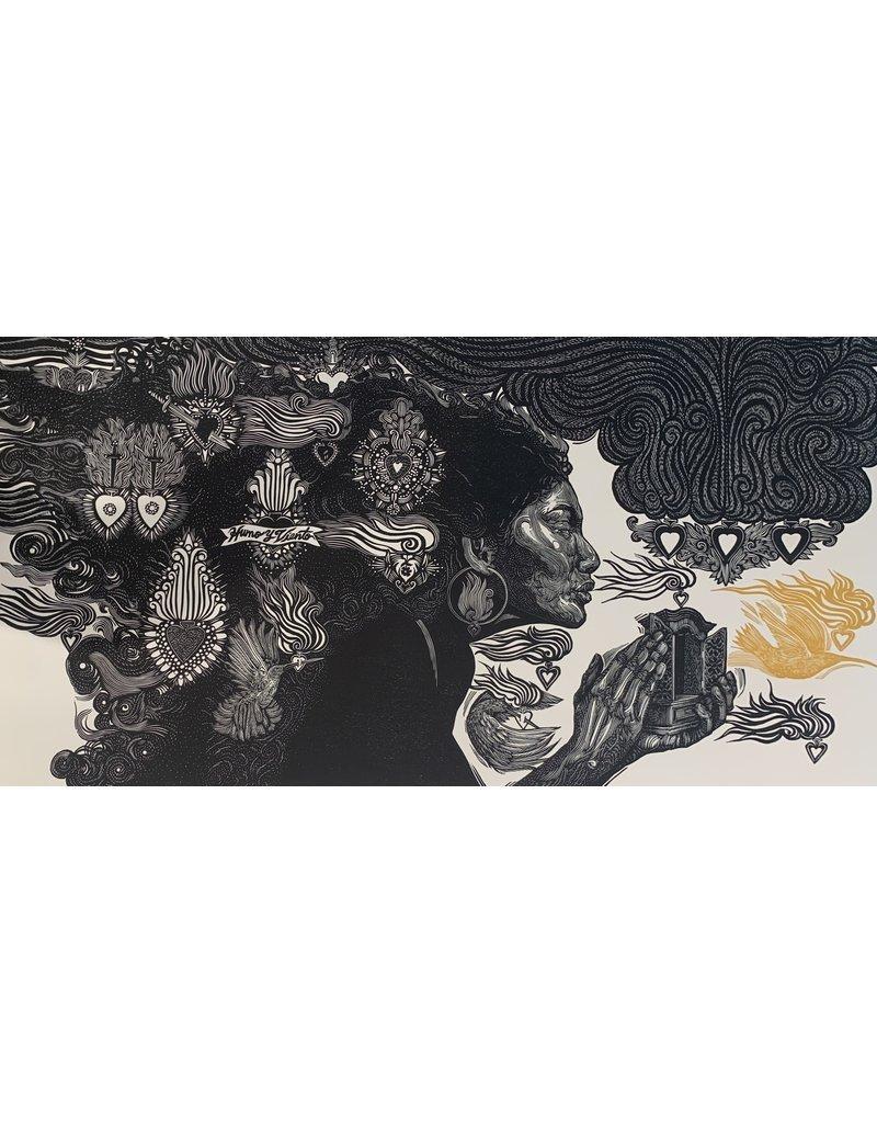 Ivan Bautista Figurative Print - Serie Oratorios