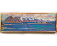 Vue de montagne scandinave