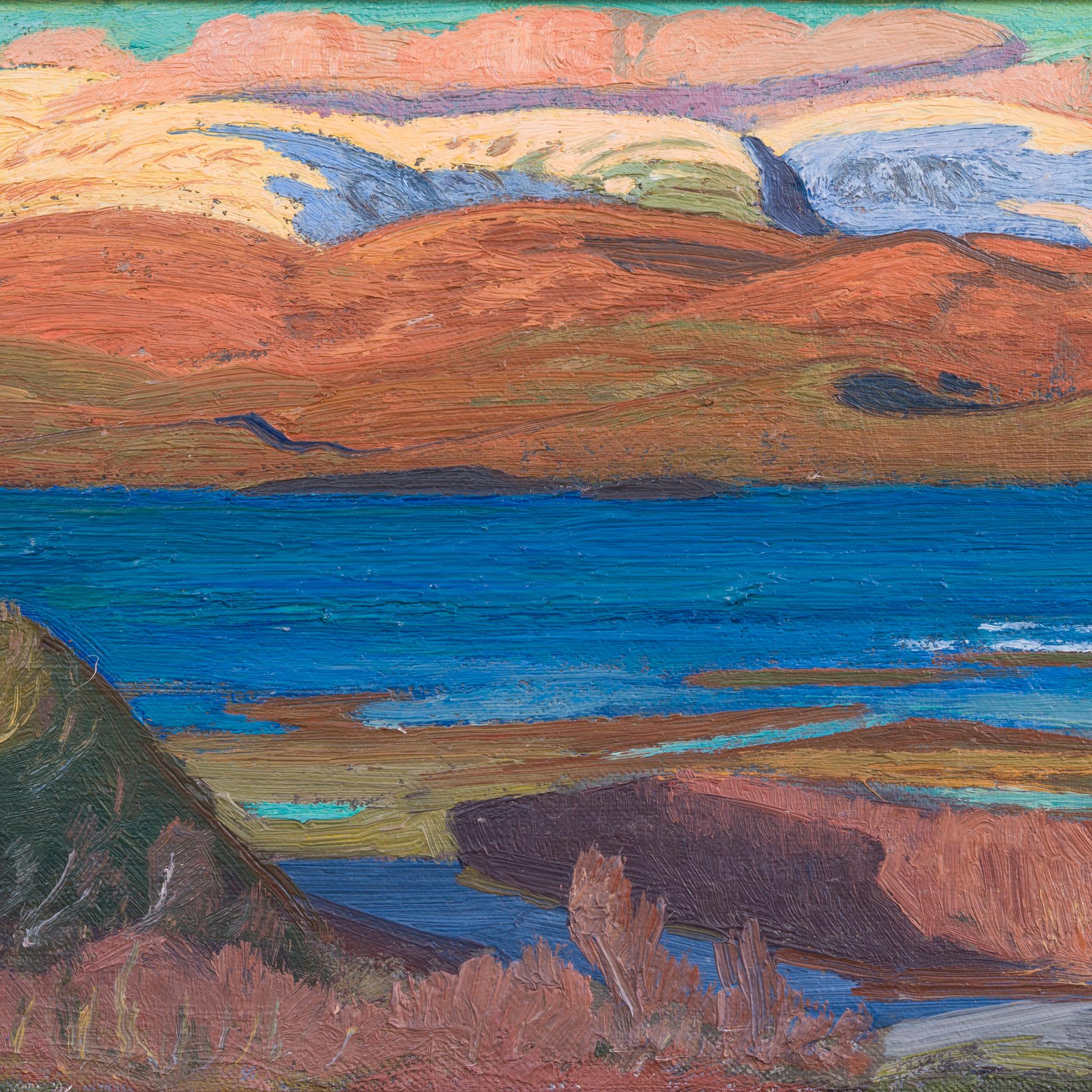 Día soleado de octubre, Abisko. (Estilo Grupo de los Siete) en venta 2