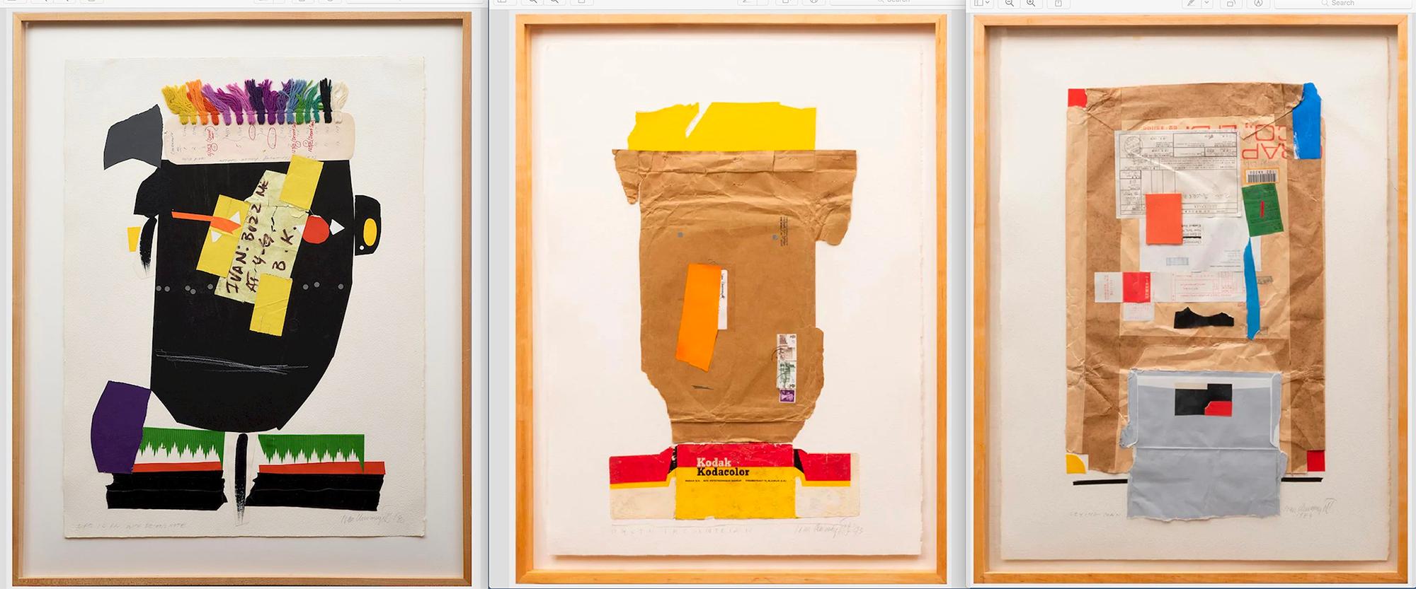 Mixed media on paper, 1990, signed 'Ivan Chermayeff' and dated lower right, titled lower left.

30 x 22 in. (sheet), 36 x 28 in. (frame).

Provenance:The artist, Art Planning Consultants New York

We have three works like this by Chermayeff.  They