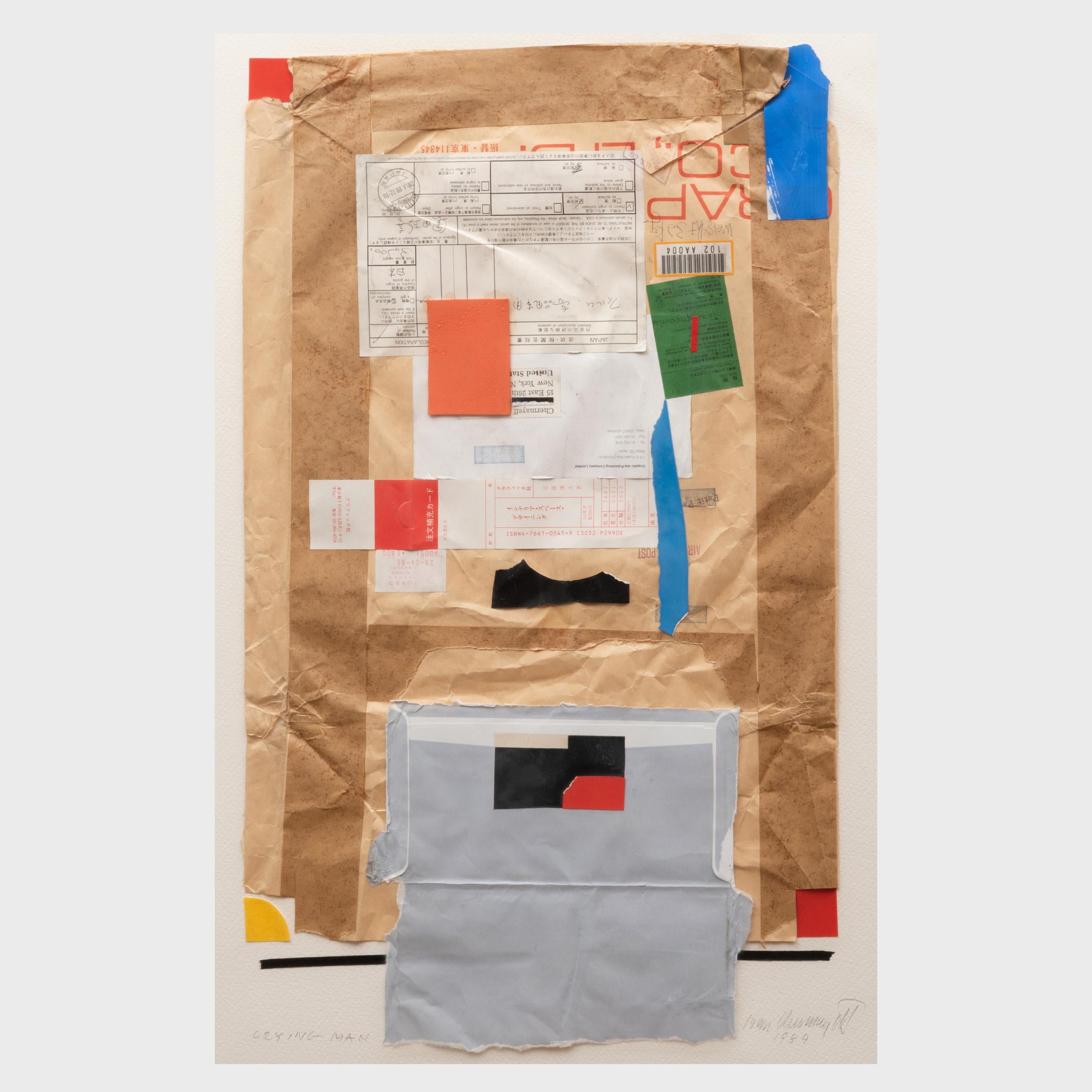 Uomo che piange - Art di Ivan Chermayeff