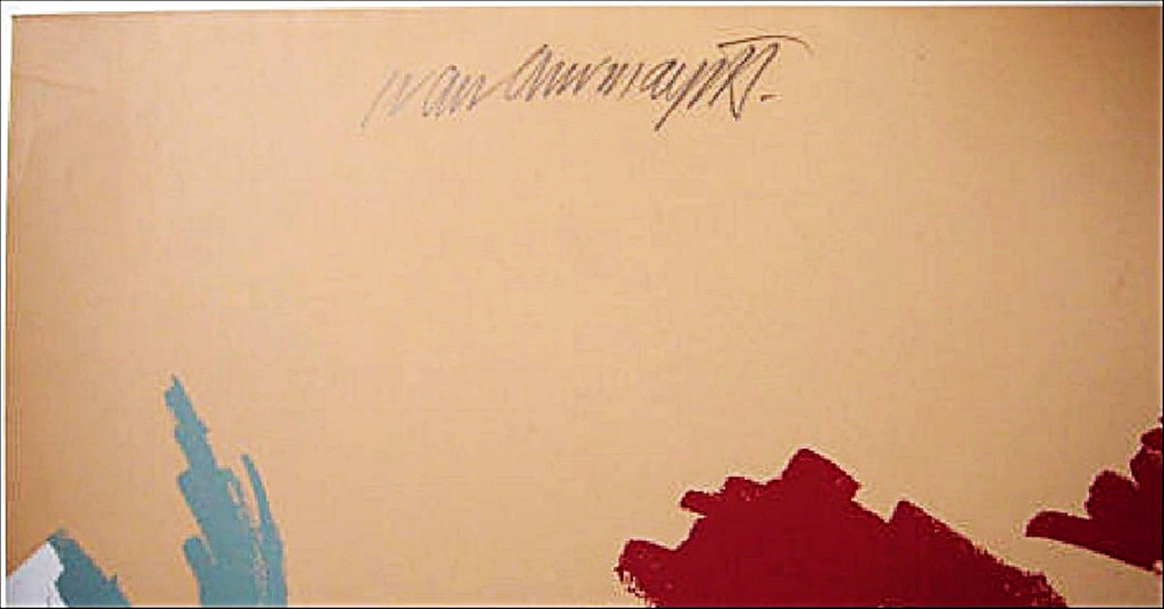Gorbachev's Head (Perestroika/Glasnost aka Gorby's Head) SIGNED by Chermayeff - Print by Ivan Chermayeff