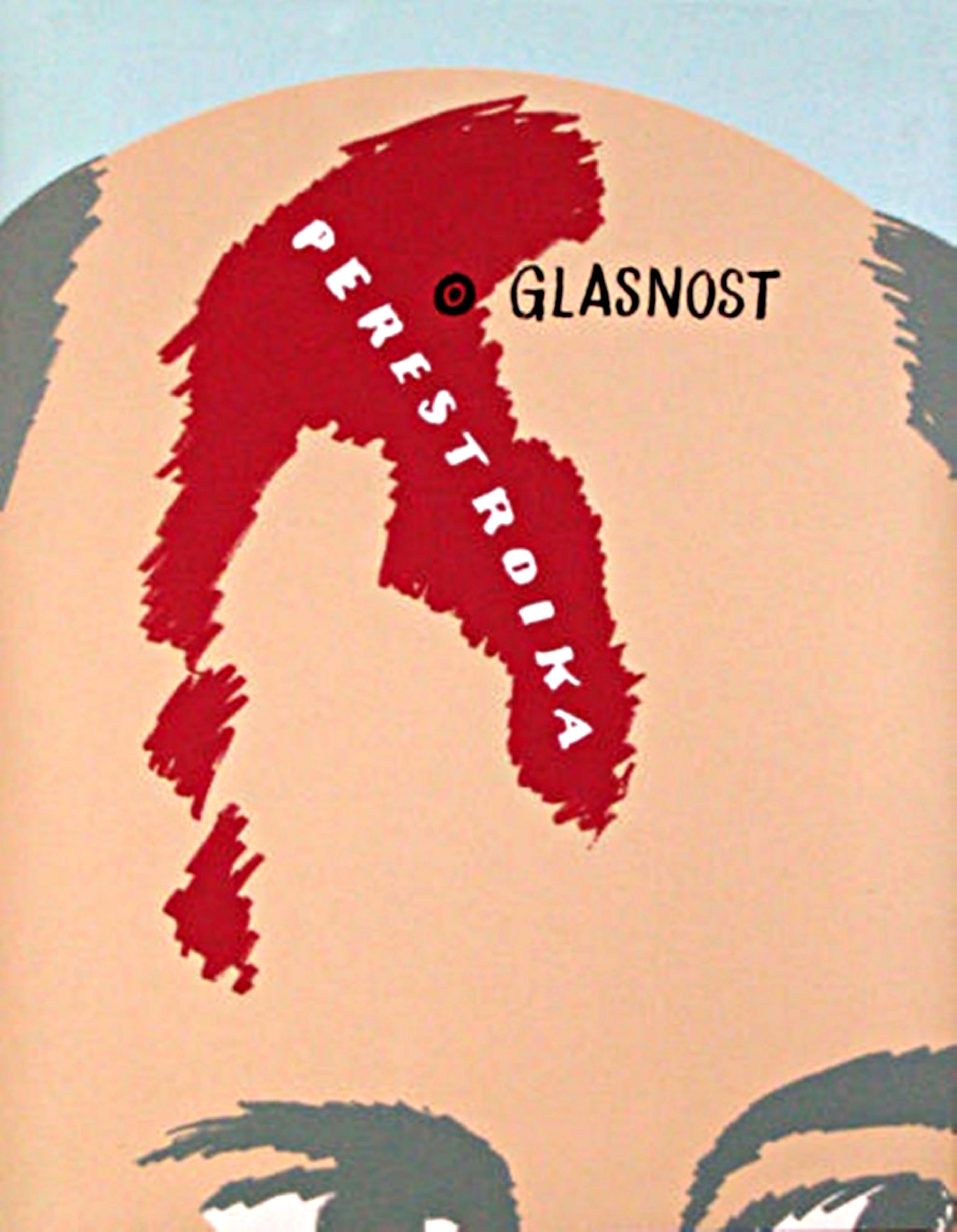 Cabeza de Gorbachov (Perestroika/Glasnost alias Cabeza de Gorby) FIRMADO por Chermayeff