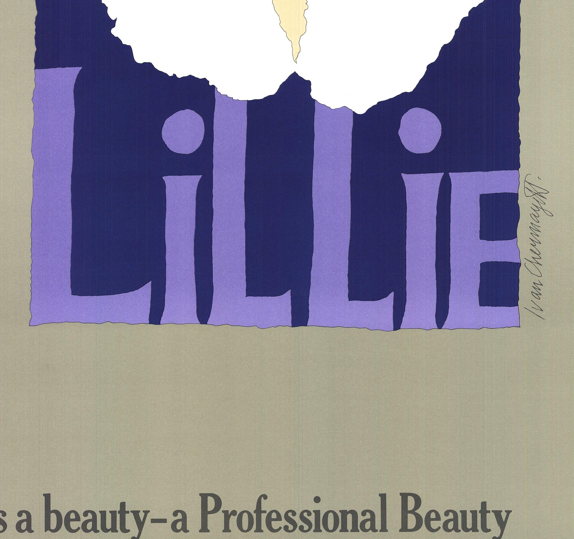 Ivan Chermayeff 'Lillie' 1979- Offset Lithograph For Sale 3