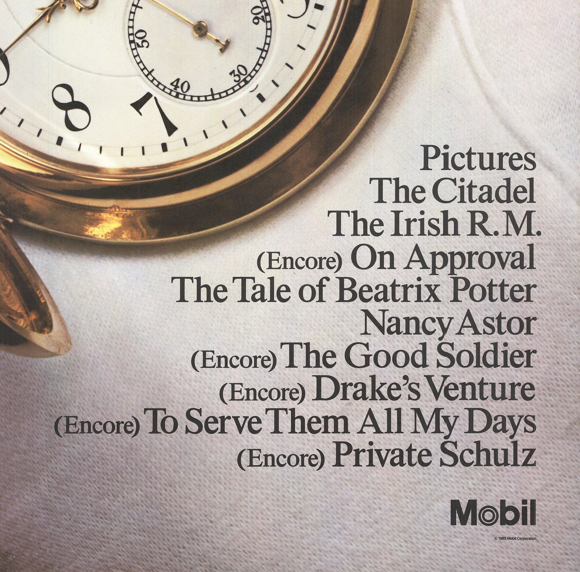 Ivan Chermayeff 'Mobil Masterpiece Theatre 1983-1984 Season' For Sale 3