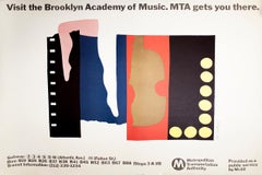 Ivan Chermayeff-MTA: Visit the Brooklyn Academy of Music-45" x 59.75"-Poster