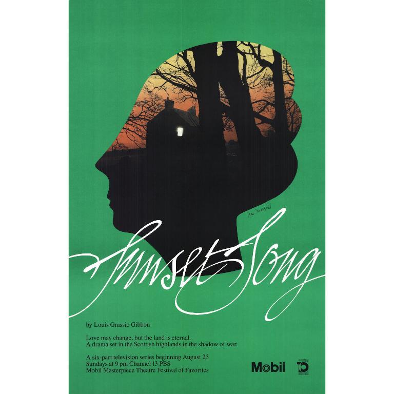 'Sunset Song' 1980 - Print by Ivan Chermayeff