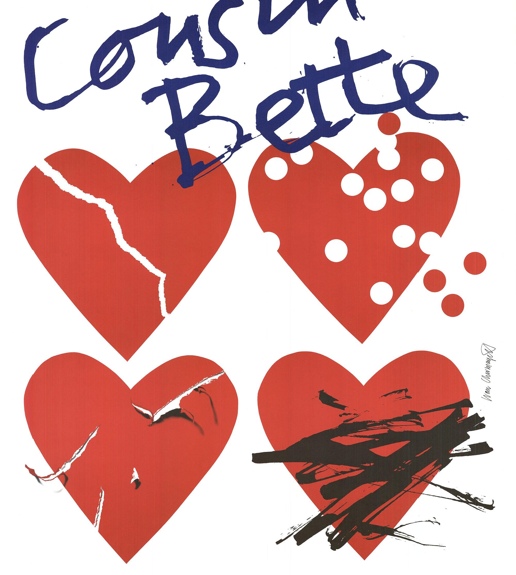 Ivan Chermayeff „Sweet Cousin Bette“- Offset-Lithographie im Angebot 1