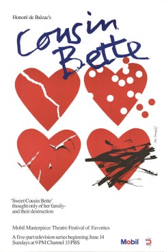 Ivan Chermayeff 'Sweet Cousin Bette' - Litografia Offset