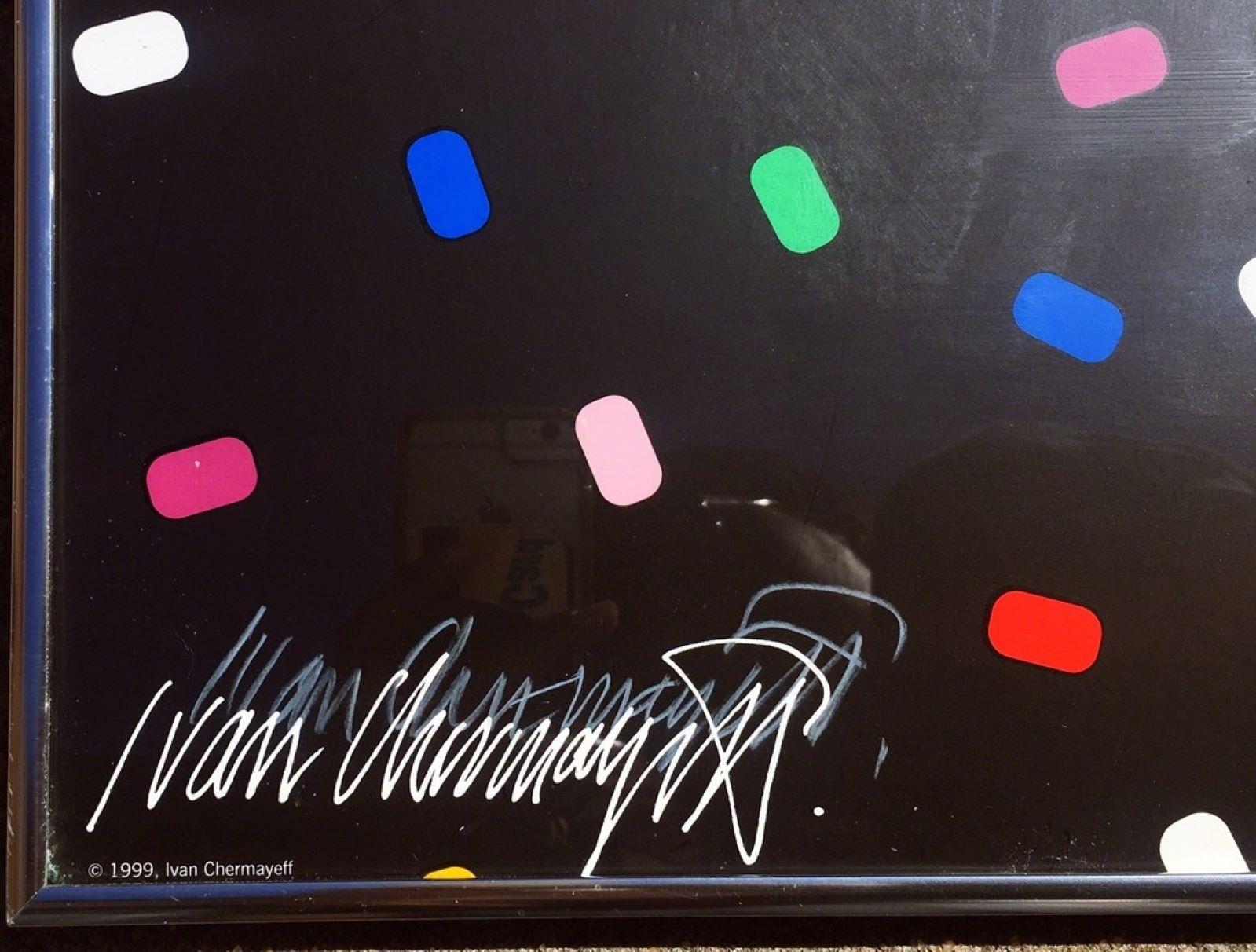 Póster del Festival de Cine del Lincoln Center (Firmado a mano por Ivan Chermayeff) en venta 1