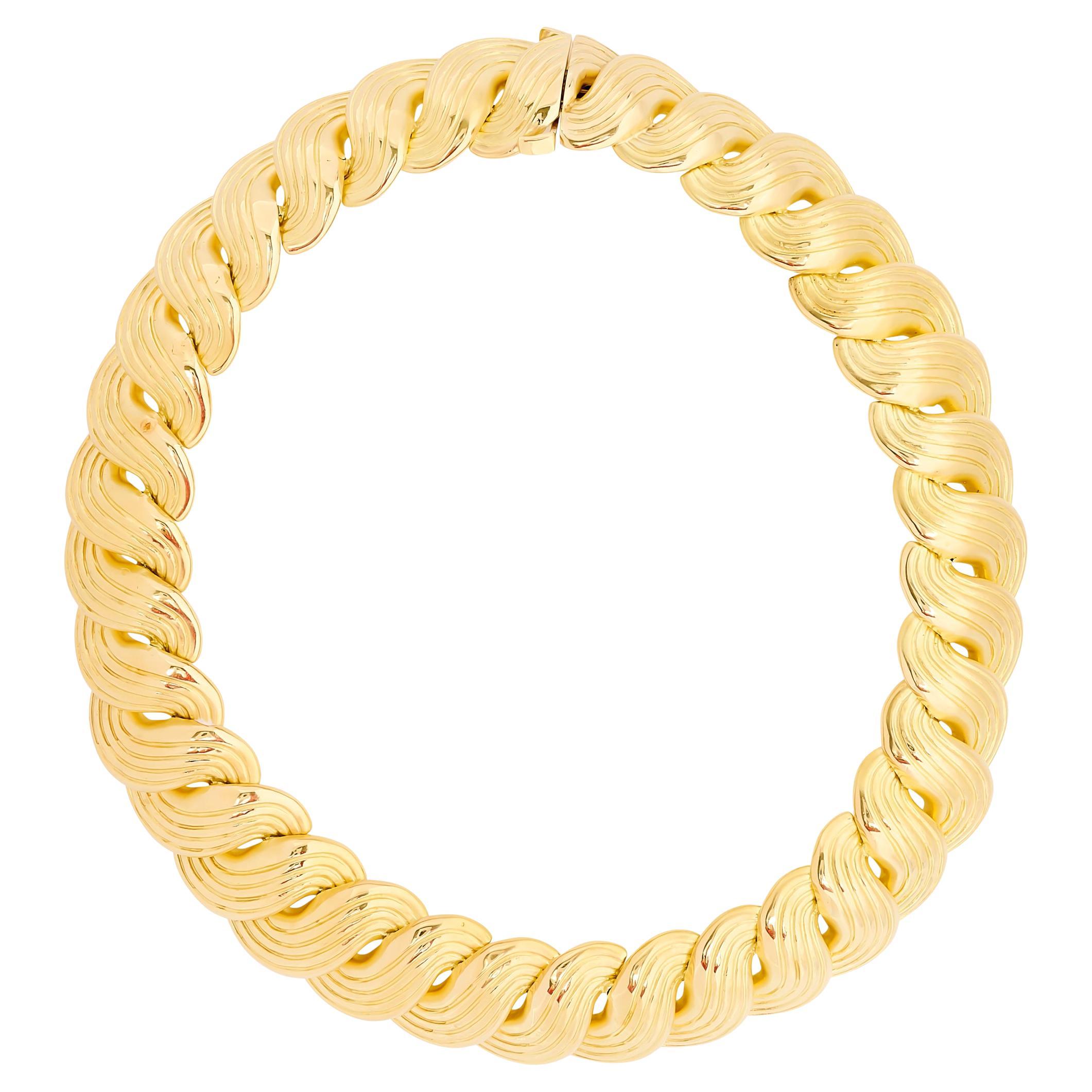 Ivan & Co. Halskette aus 18 Karat Gelbgold