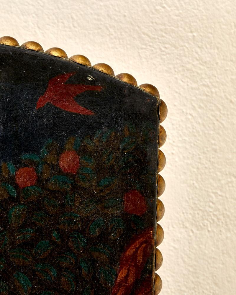 Francese Ivan da Silva Bruhns (1881-1980), paravento con due pannelli, firmato e datato. in vendita