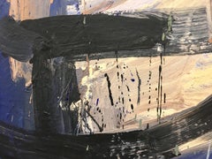 "MISTERIO 2 pintura original abstracta sobre lienzo acrílico