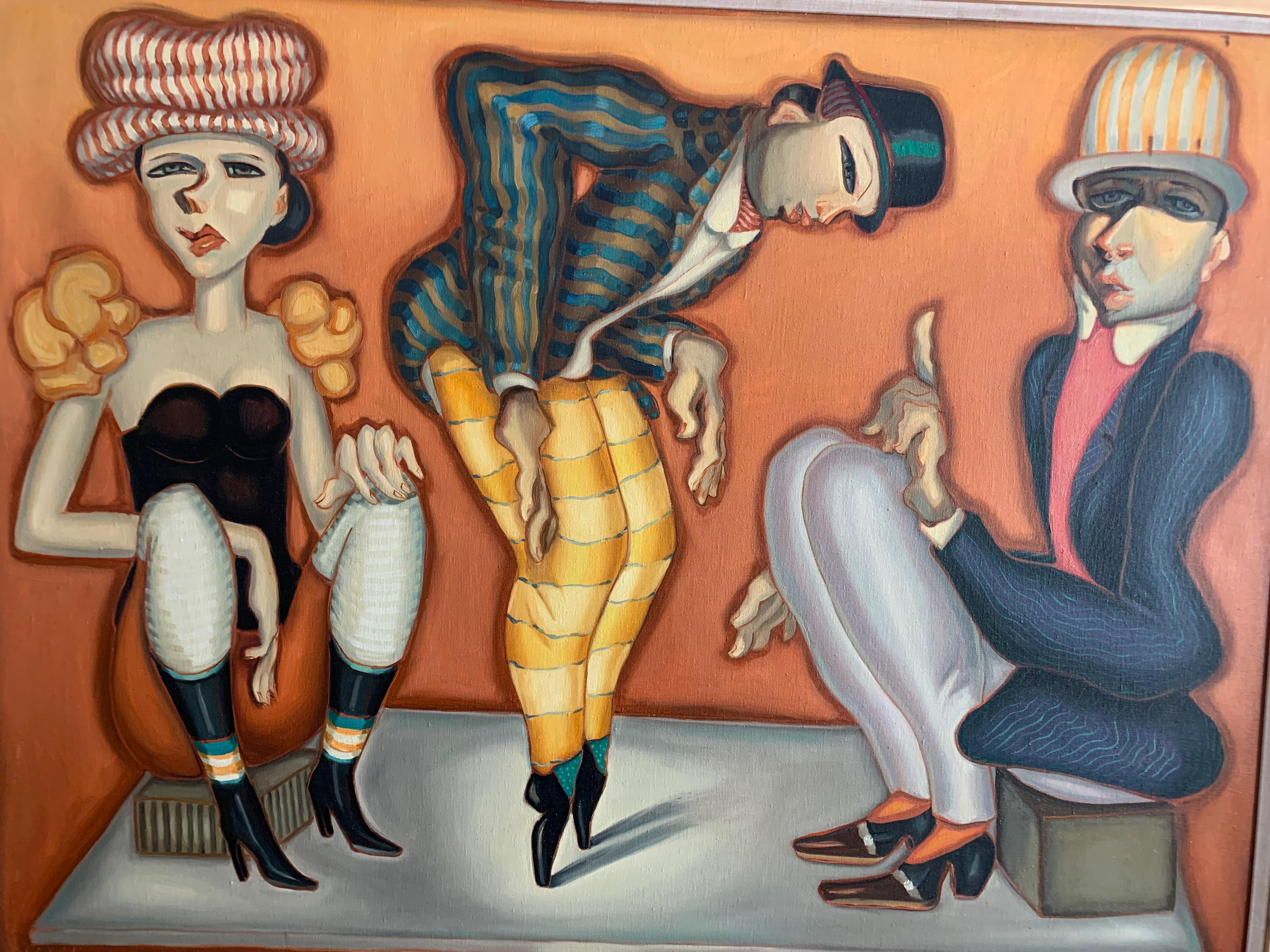 Fuerza Inconsciente Femenina 1999
Nacido en 1950 Viña Del Mar Chile.  Ya de niño sus dibujos y pinturas llamaron la atención del público. De 1966 a 1969 asistió a la Academia de Bellas Artes de Valparaíso, donde fue premiado todos los años. Muy