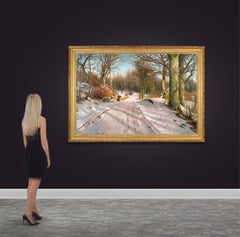 Evening Sun by Ivan Fedorovich Choultsé