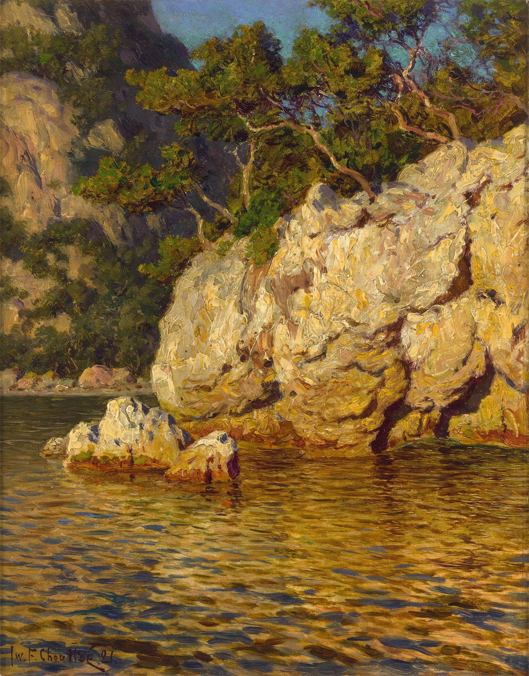 Evening Sun by Ivan Fedorovich Choultsé