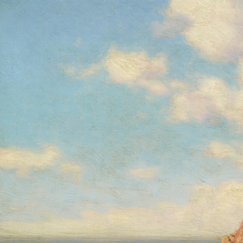 Capri - Painting by Ivan Fedorovich Choultse