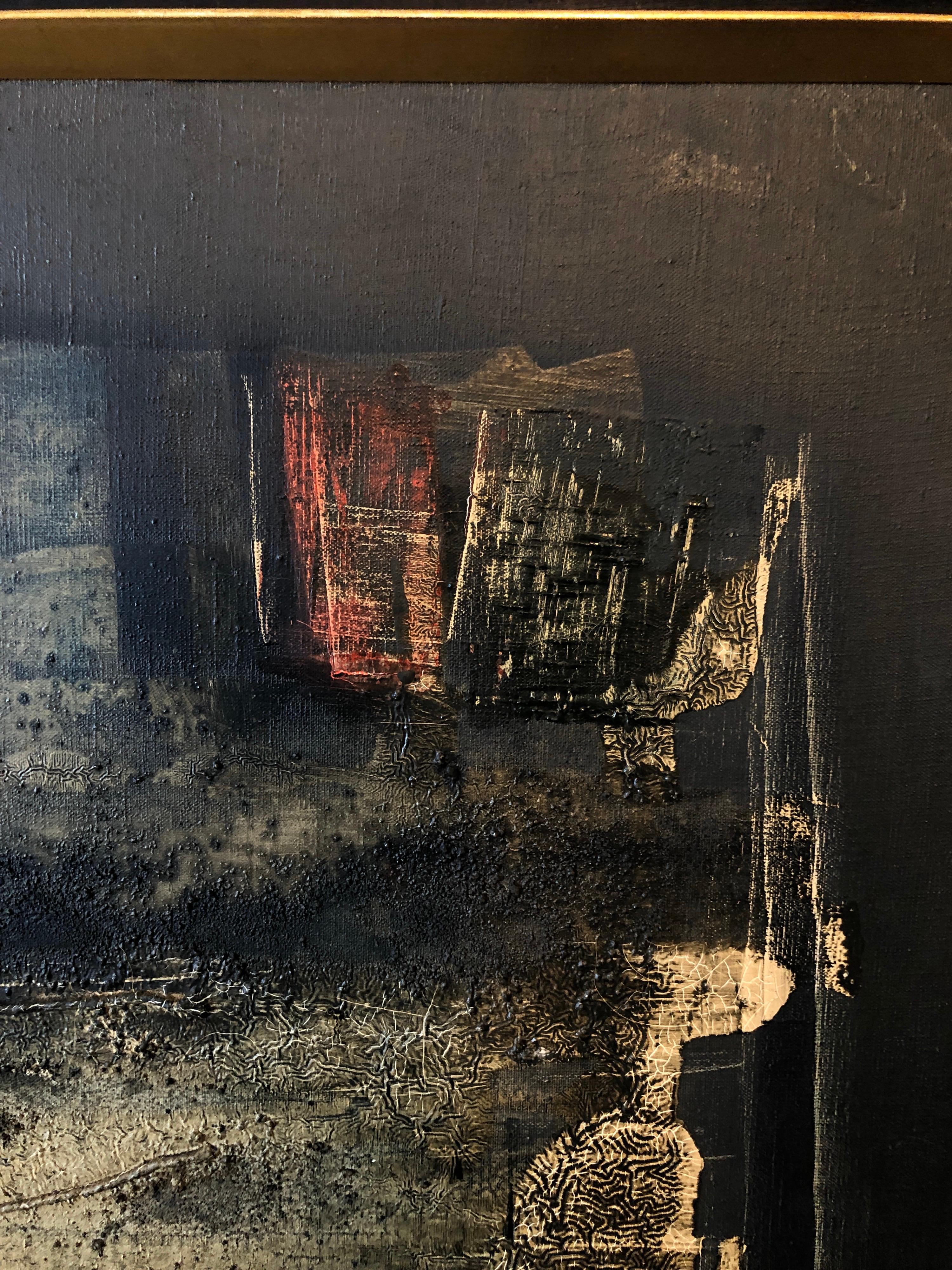 Pintura al Óleo Abstracta Modernista Brasileña Expresionista Latinoamericana Concreta en venta 5