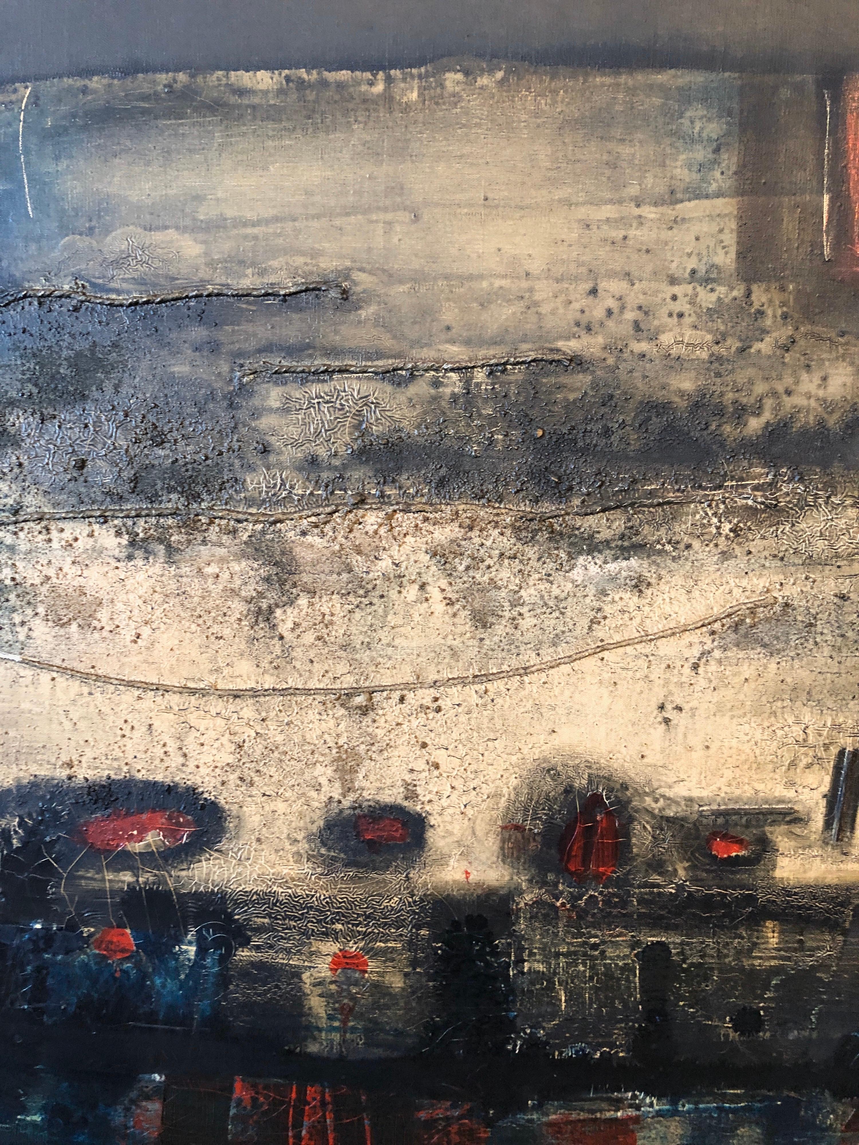 Pintura al Óleo Abstracta Modernista Brasileña Expresionista Latinoamericana Concreta en venta 8