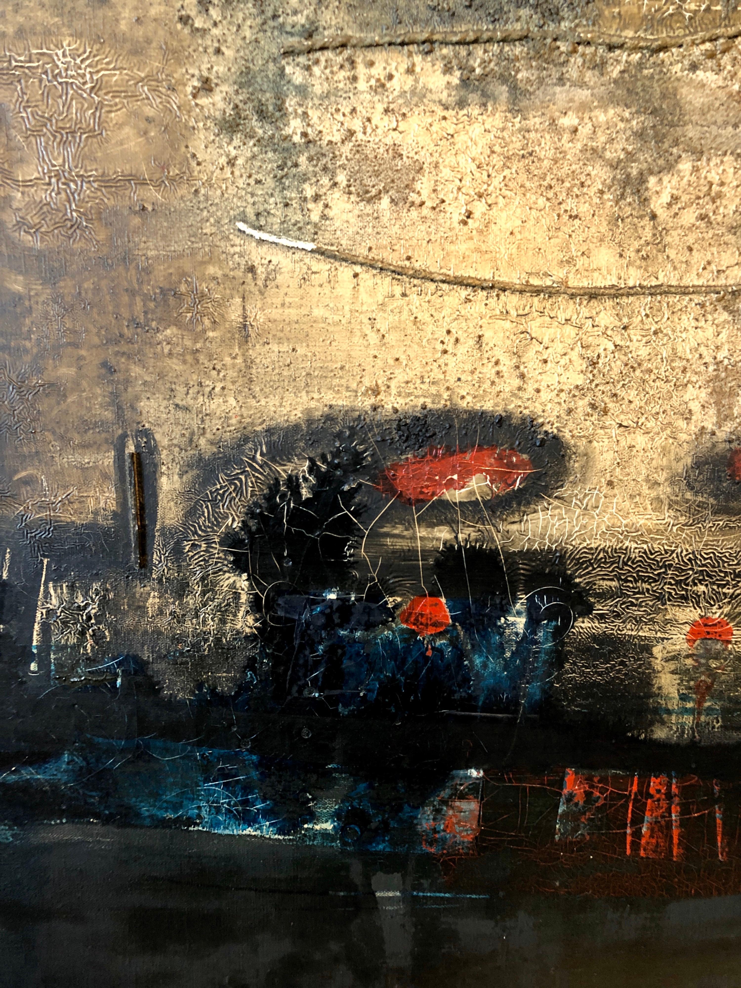 Pintura al Óleo Abstracta Modernista Brasileña Expresionista Latinoamericana Concreta en venta 2