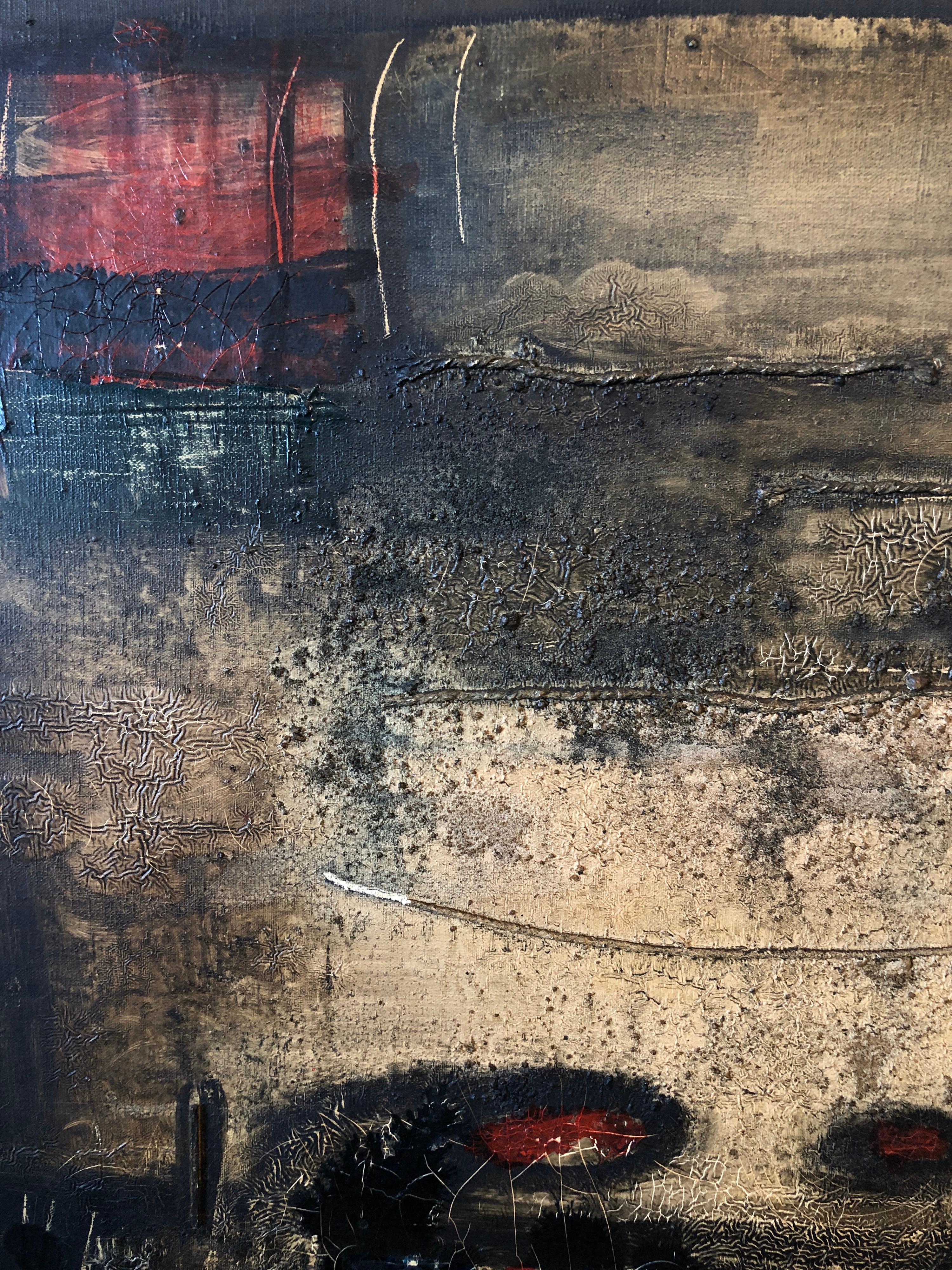 Pintura al Óleo Abstracta Modernista Brasileña Expresionista Latinoamericana Concreta en venta 3