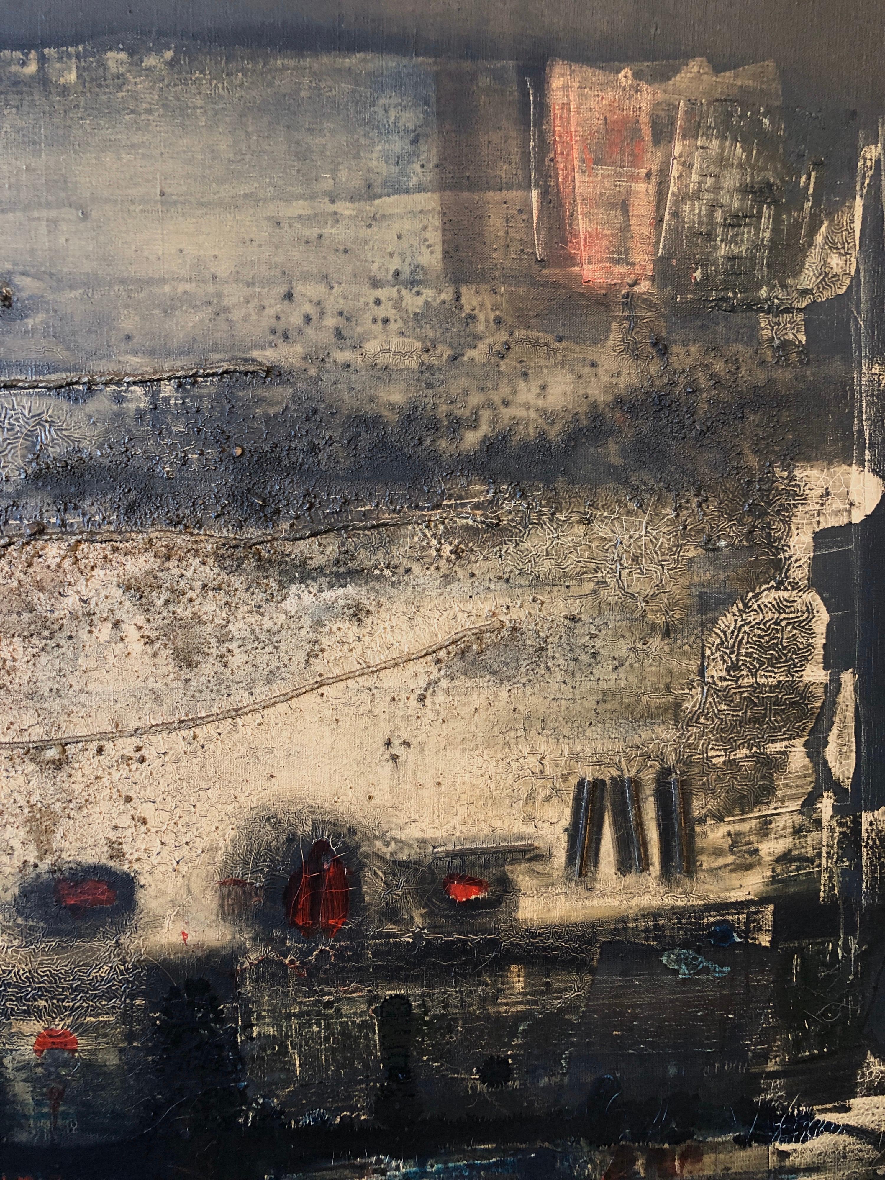 Pintura al Óleo Abstracta Modernista Brasileña Expresionista Latinoamericana Concreta en venta 4
