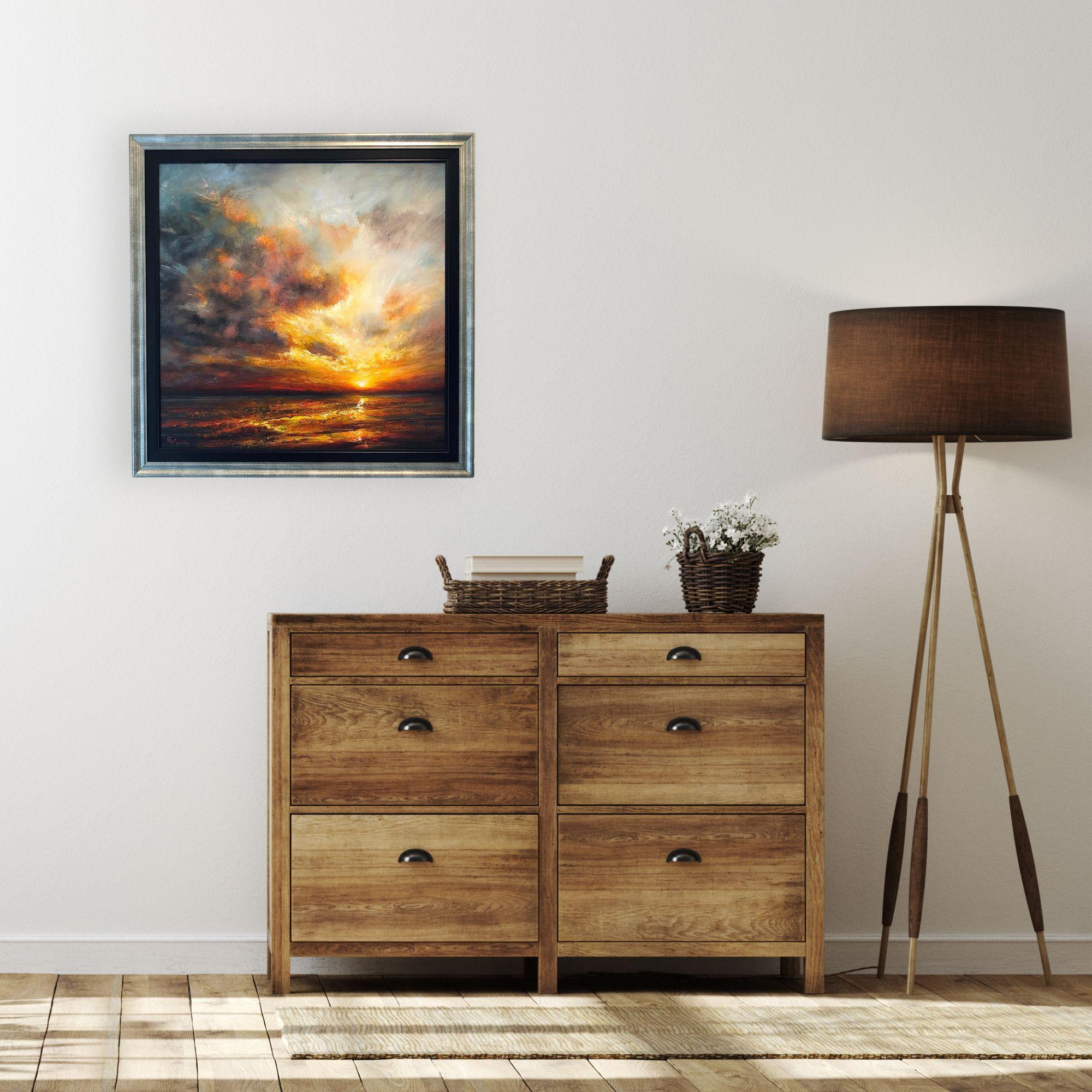 We offer complimentary worldwide shipping and cover all tariffs and import taxes for this artwork. This exceptional artwork is currently on display and available for sale at Signet Contemporary Art Gallery and online. 

In Ivan Grozdanovski's 