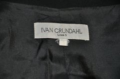Ivan Grundahl Black Deconstructed Jacket