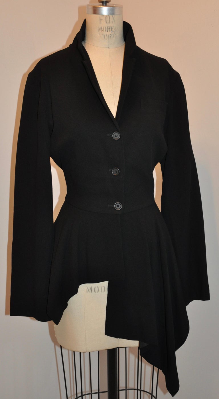 Ivan Grundahl Black Deconstructed Jacket For Sale at 1stDibs | grundahl jacket, grundahl coat, ivan grundahl linea s