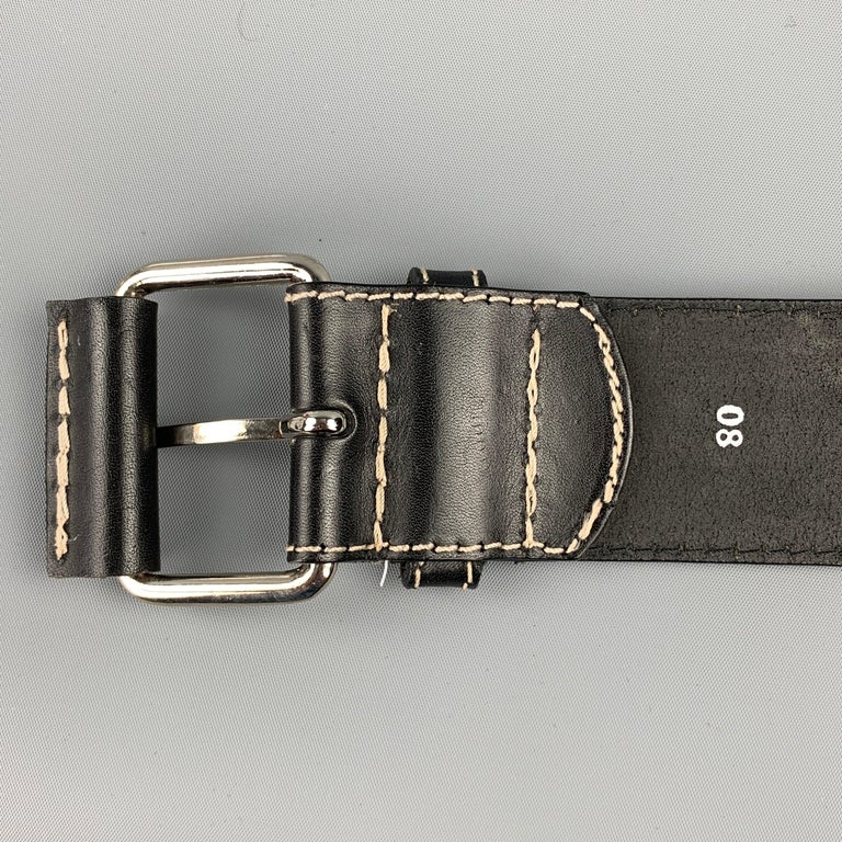Ivan Grundahl Dark Brown Leather Oversized Belt Sz 08 Grande Utility Belt - Dark Brown – Zootzu Garb main image 4