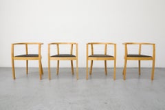 Chaises de salle à manger Hans Hansen & Hans Henrik Hansen, milieu du siècle danois, lot de 4