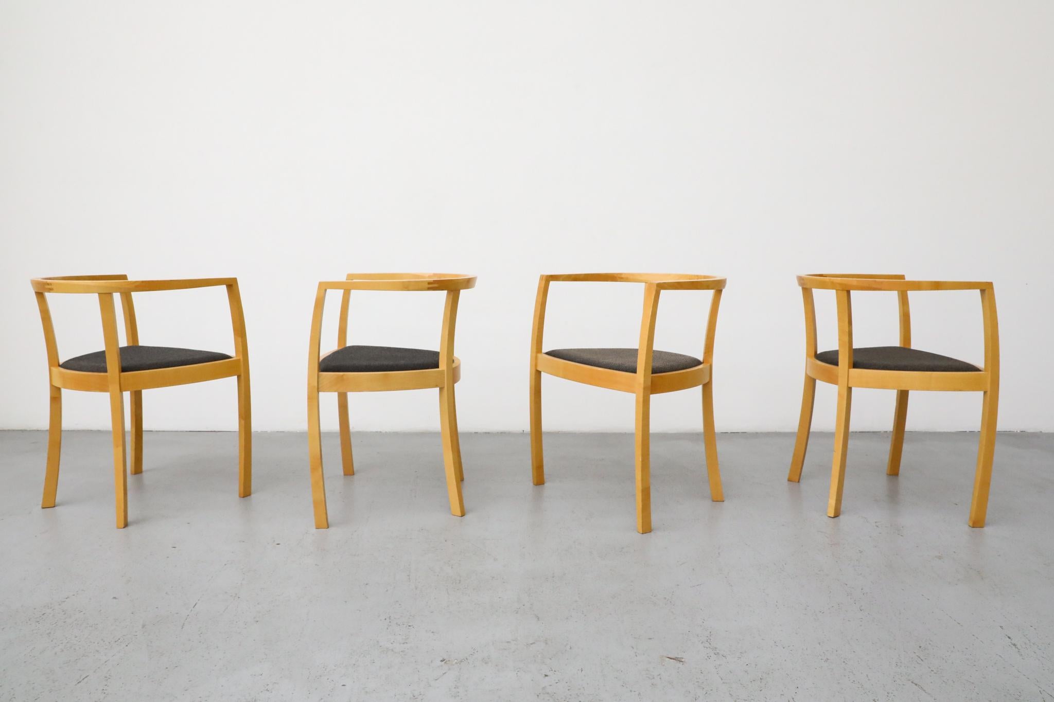Ivan Hansen & Hans Henrik Sørensen Esszimmerstühle, Dänische Mitte des Jahrhunderts, 4er Set im Angebot 1