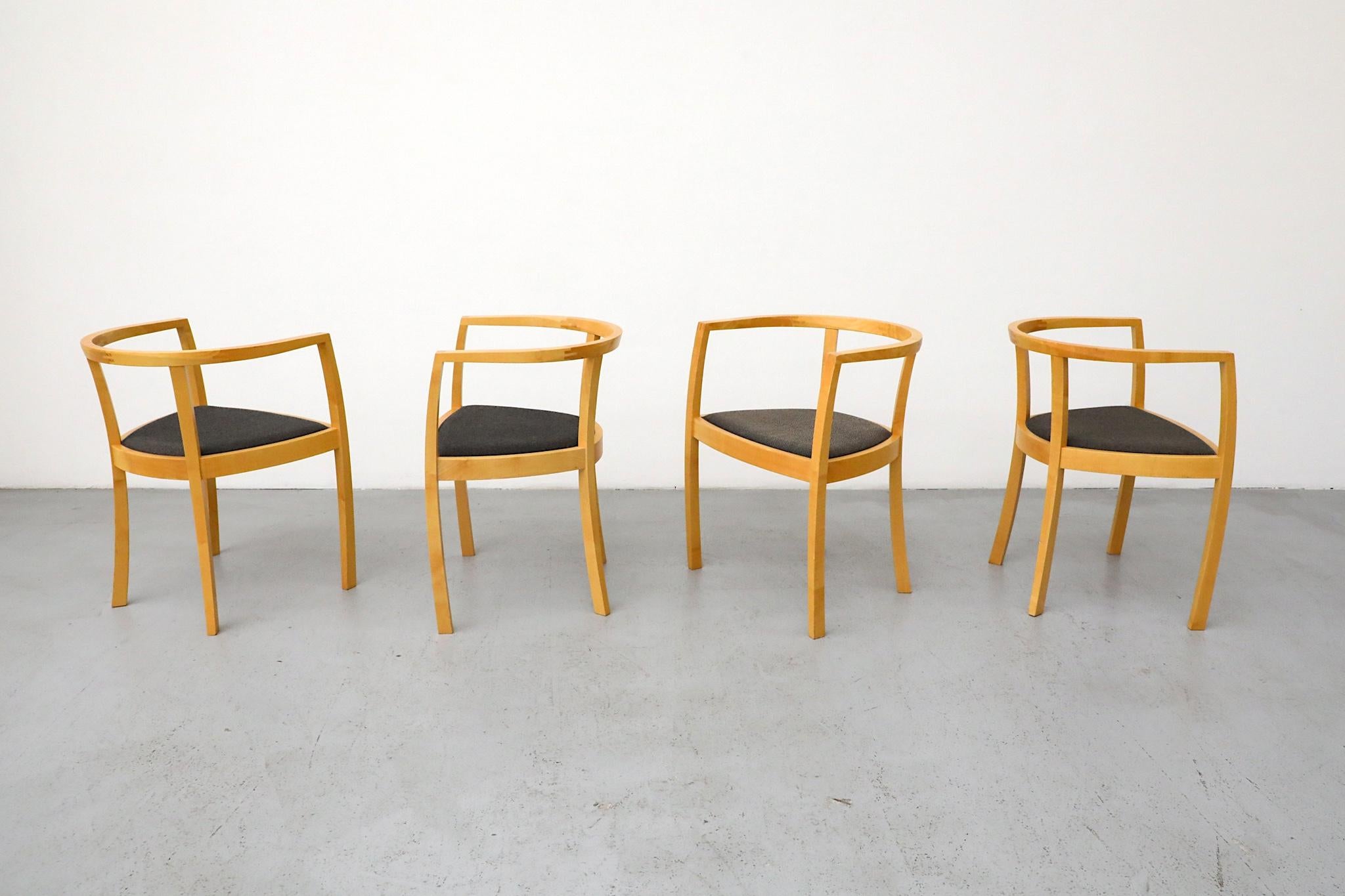 Ivan Hansen & Hans Henrik Sørensen Esszimmerstühle, Dänische Mitte des Jahrhunderts, 4er Set im Angebot 2