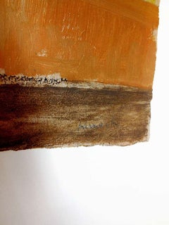 Constructivist of Futurist  gouache painting