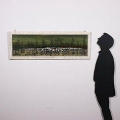 Winter glimpse of the Village 1967, Ivan Lackovic Croatian