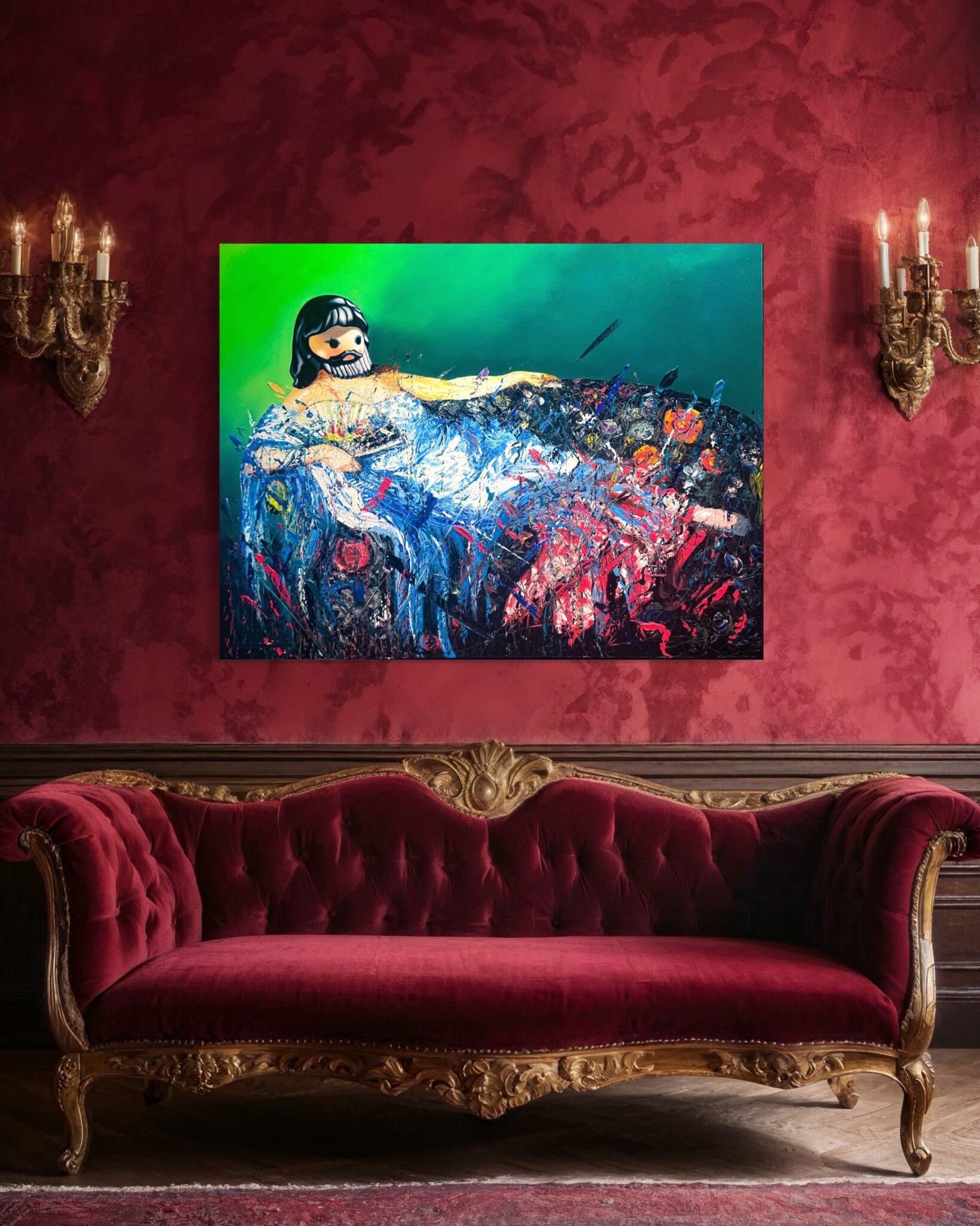 I'm Comfortable – Painting von Ivan Madrigal